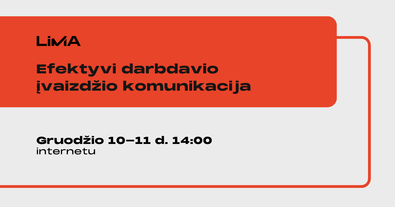 Efektyvi darbdavio įvaizdžio komunikacija