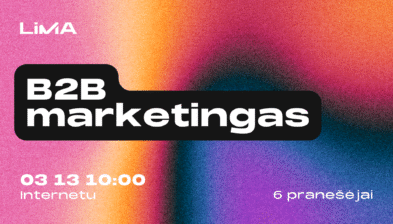 B2B marketingas’26