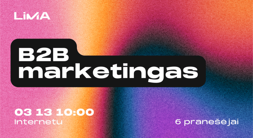 B2B marketingas’26
