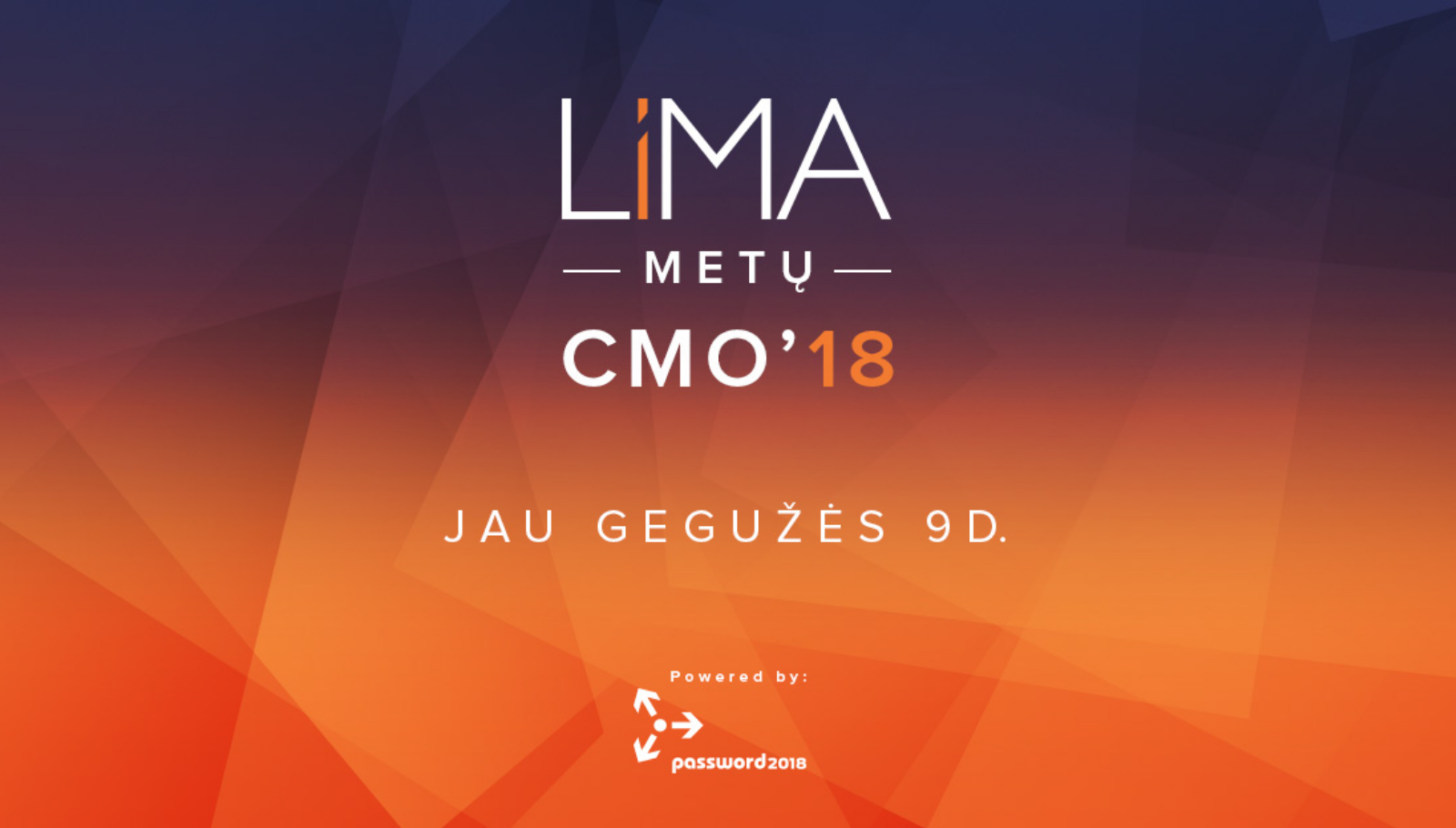 Paskelbti „Metų CMO’18” finalininkai!