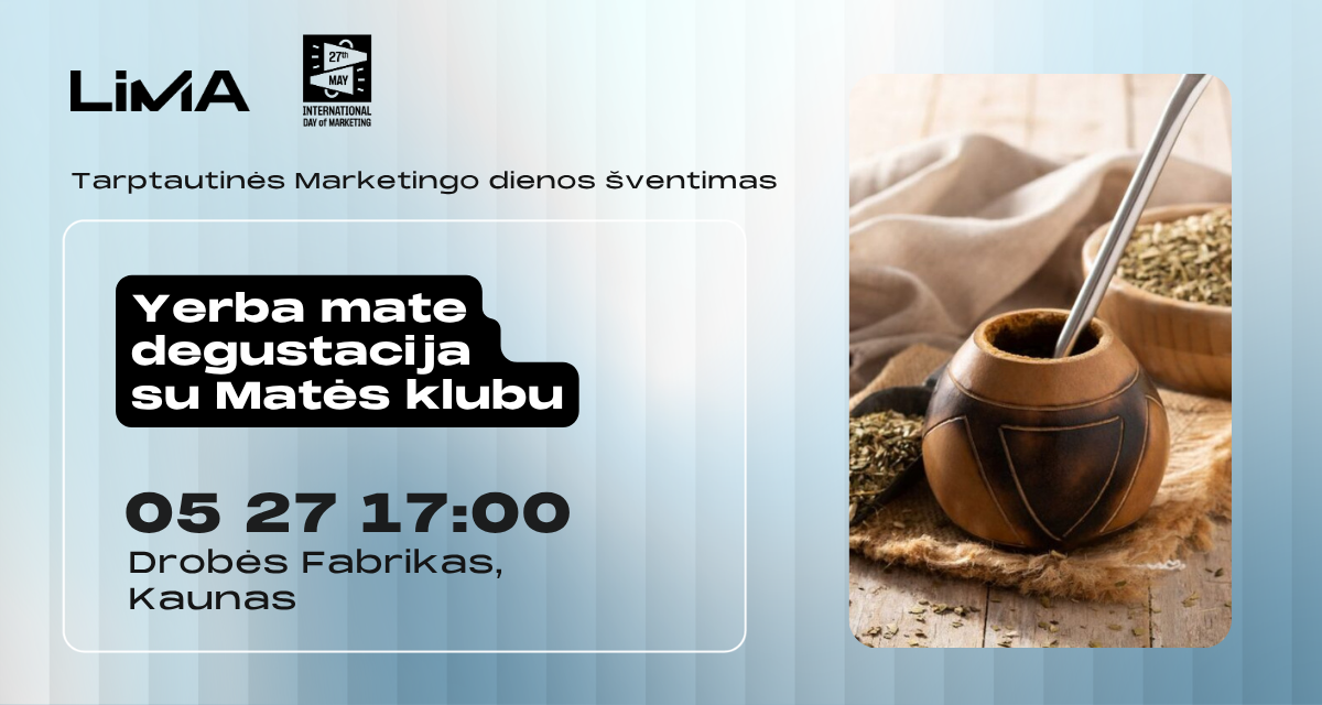 Yerba mate degustacija su Matės klubu