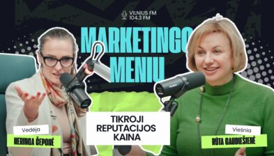Marketingo meniu: Rūta Gaudiešienė, SMP