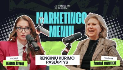 Marketingo meniu: Žydrūnė Nutautienė