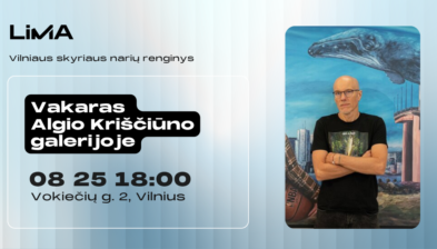 Vakaras Algio Kriščiūno galerijoje
