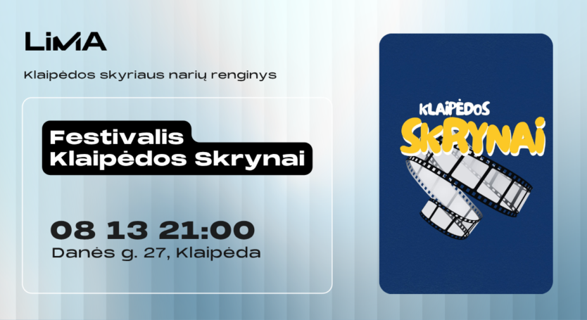 Festivalis Klaipėdos Skrynai su LiMA Klaipėdos skyriaus nariais