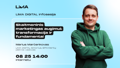 Skaitmeninis marketingas augimui: transformacija ir fundamentai