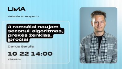 3 ramsčiai naujam sezonui: Algoritmas, prekės ženklas, įpročiai