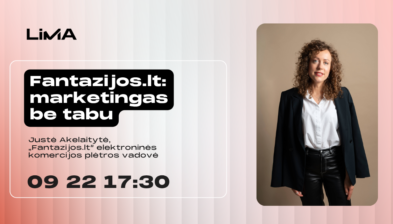 Fantazijos.lt: marketingas be tabu