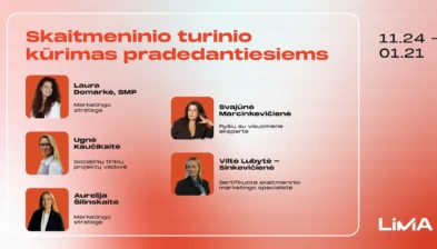 Skaitmeninio turinio kūrimas pradedantiesiems