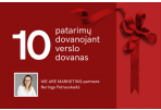 10 patarimų dovanojant verslo dovanas