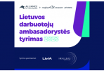 Kviečia į pirmąjį „Lietuvos darbuotojų ambasadorystės tyrimą“